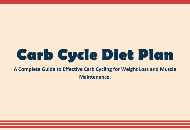 Carb Cycle Diet Image